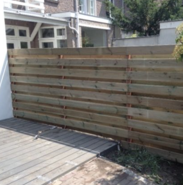 Complete schuttingen tuinhout