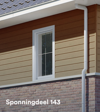 Sponningdeel 143mm