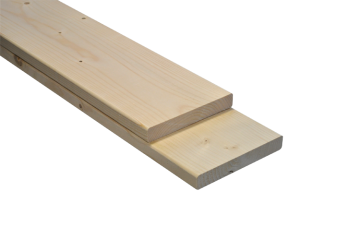 Steigerplanken gedroogd