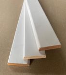 LWK: Hardhouten Koplat Schuin B 12x45x2450mm gegrond  - Hout en Bouwmaterialen - 2023