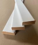 LWK: Hardhouten Koplat Recht E 16x45x2450mm gegrond  - Hout en Bouwmaterialen - 2023