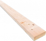 Douglas/Lariks regel onbehandeld 50x150x2000mm