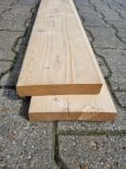 Vuren plank gedroogd en geschaafd met ronde kant 28x150x3000mm