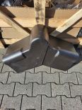 Cemfort B65 scharnierend M-topgevelstuk vezelcement 270x270x475mm