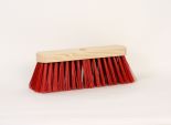 Luva straatbezem kunstvezel rood 29cm