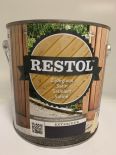 Restol Houtolie Zijdeglans 2,5L Antraciet - Hout en Bouwmaterialen - 2023