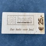 Cadeaubon €25 - Hout en Bouwmaterialen - 2023