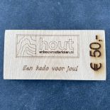 Cadeaubon €50 - Hout en Bouwmaterialen - 2023