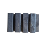 Deens rabat rhombusprofiel zwart gespoten 26x95x4500 mm