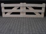 Steigerhouten hek 1mtr(H) 3mtr(B) dubbel - Hout en Bouwmaterialen - 2023