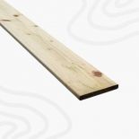 Tuinplank/schuttingplank 16x140x2400 mm bij houtenbouwmaterialen.nl
