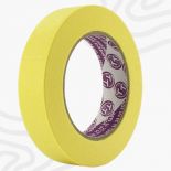 Maskingtape/afplaktape SP 50mm x 50m licht geel bij houtenbouwmaterialen.nl
