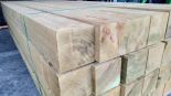 Vuren paal groen geïmpregneerd 150x150x5000