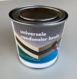 Universele randsealer bruin voor betonplex platen 250ml