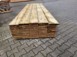 Complete houten schutting met brede plank 1,8x4m