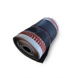 Doos ondervorst rollen 5 meter zwart 24 cm 5 stuks