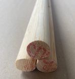 LWK: Grenen Rond Ø 28mm | 2700mm - Hout en Bouwmaterialen - 2023