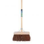 Straatbezem bassine/stalks 29cm met steel 150cm