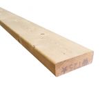 Vuren balk/regel - SLS/CLS geschaafd ronde hoek 38x120x4200mm