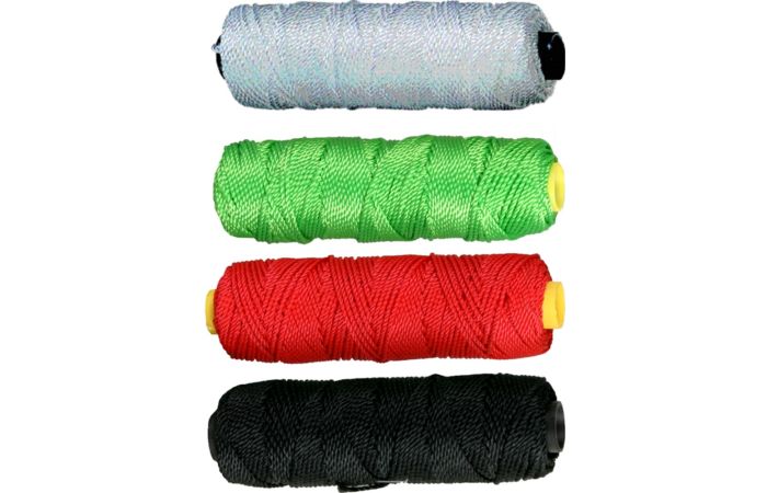 Metseldraad Nylon Wit Kruisspoel 50M