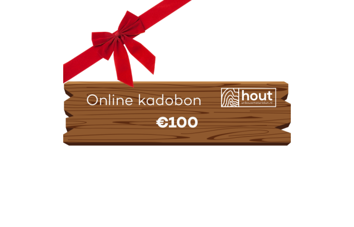 Online kadobon €100