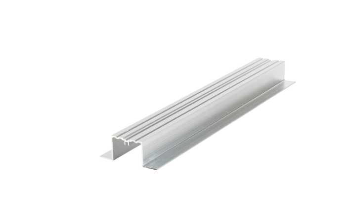 Aluminium montagebalk 2200 mm – stevige draagbalk voor vlonder of gevelmontage.