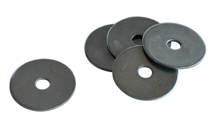 Sluitringen verzinkt M6 18mm per stuk