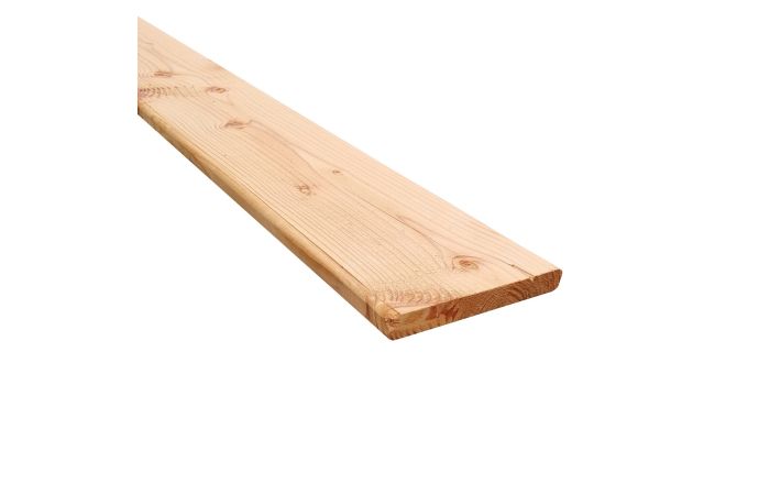 Douglas/Lariks tuinplank 25x240x5000mm geschaafd 
