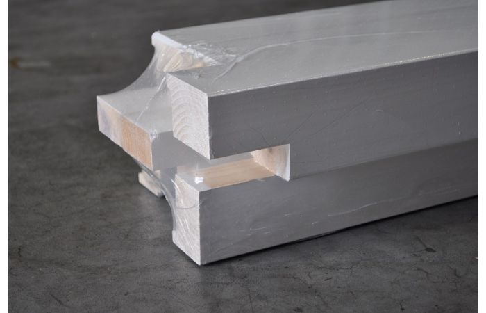 Binnendeurkozijn grenen stomp 56x90mm gegrond