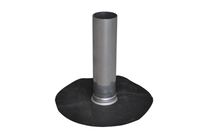 EPDM Aluminium onderuitloopbuis 75mm