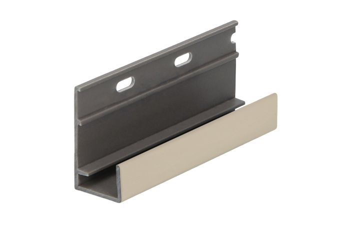 Omrandingprof. met ontwatering Keralit - Licht ivoor classic nerf