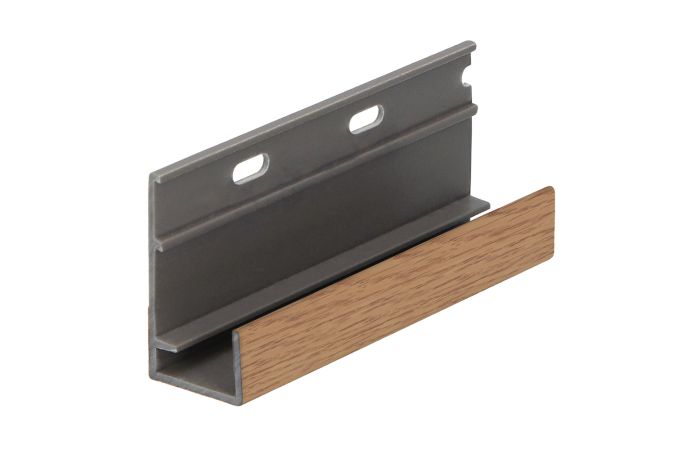 Omrandingprof. met ontwatering Keralit - Licht eiken classic nerf