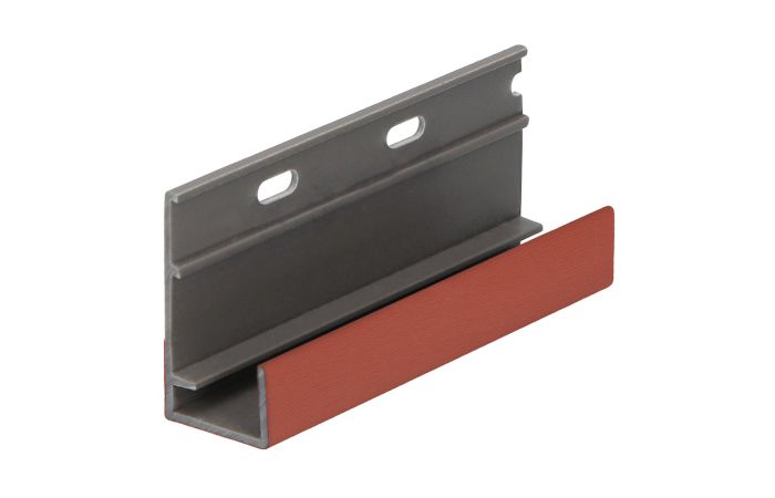 Omrandingprof. met ontwatering Keralit - Steenrood classic nerf