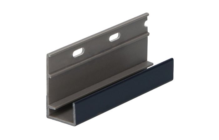 Omrandingprof. met ontwatering Keralit - Staalblauw classic nerf