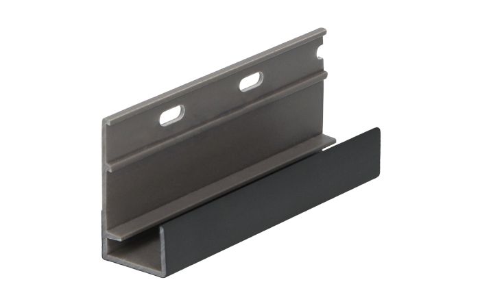 Omrandingprof. met ontwatering Keralit - Nightblack pure mat