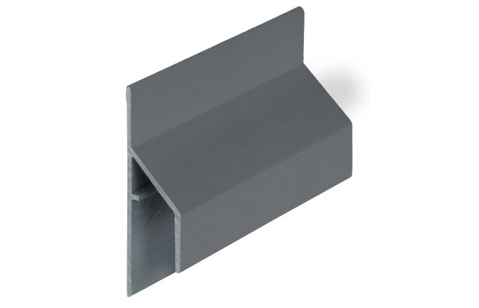 Trim/kraal aansluitprofiel 17mm Keralit - Basaltgrijs classic nerf