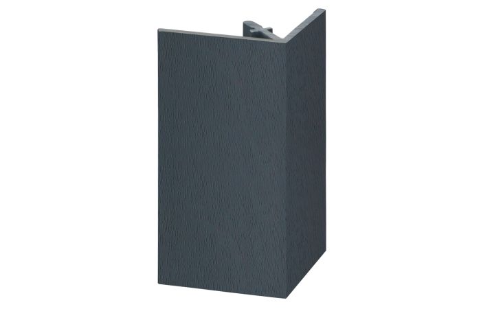 Uitw. rechthoekprofiel Keralit 46x46mm - Monumentenblauw classic nerf