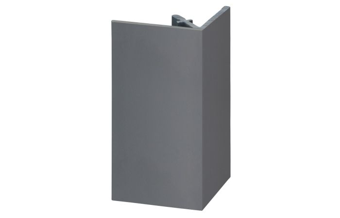 Uitw. rechthoekprofiel Keralit 46x46mm - Dustgrey pure mat