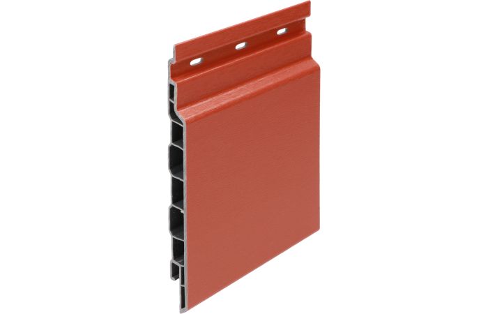 Keralit sponningdeel 143mm - Steenrood classic nerf