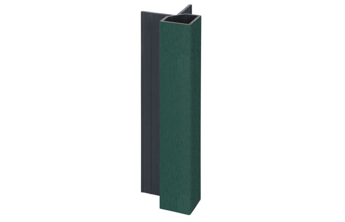 Keralit uitwendig hoekprofiel 32x32mm - Mosgroen classic nerf