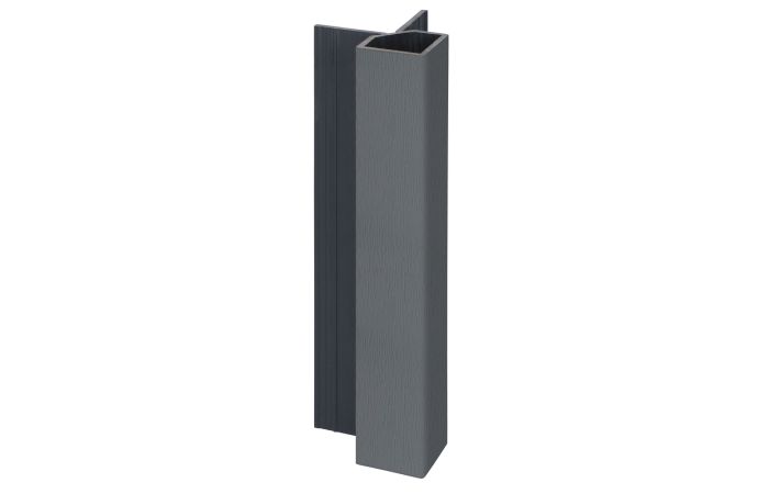 Keralit uitwendig hoekprofiel 32x32mm - Basaltgrijs classic nerf