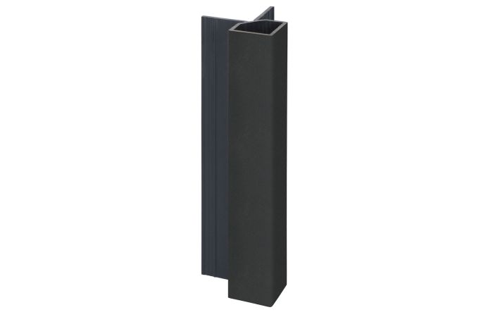 Keralit uitwendig hoekprofiel 32x32mm - Nightblack pure mat