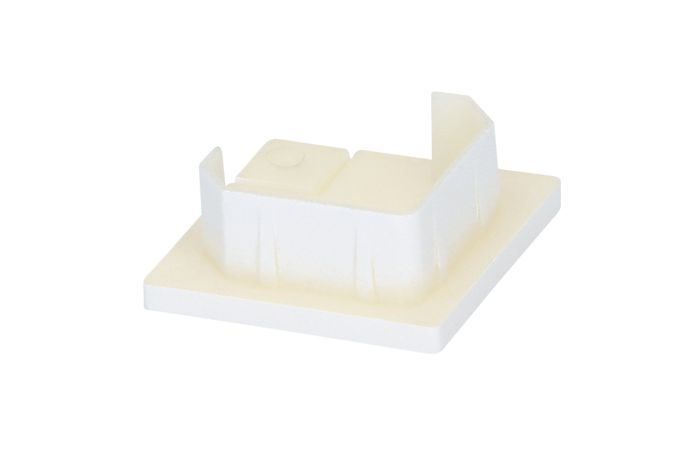Keralit eindkap voor 2827/2828 - Licht ivoor classic nerf