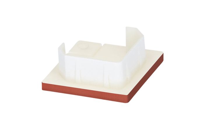 Keralit eindkap voor 2827/2828 - Steenrood classic nerf