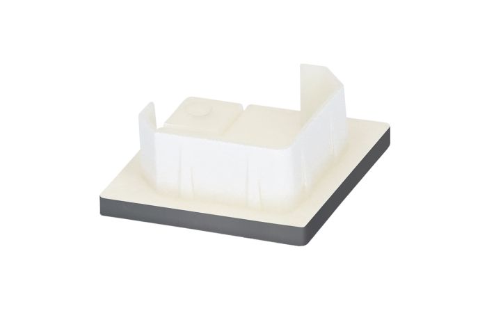 Keralit eindkap voor 2827/2828 - Dustgrey pure mat