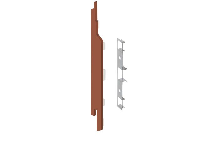 Eindkap+connector  links voor 2814 (5st) - California redwood classic nerf