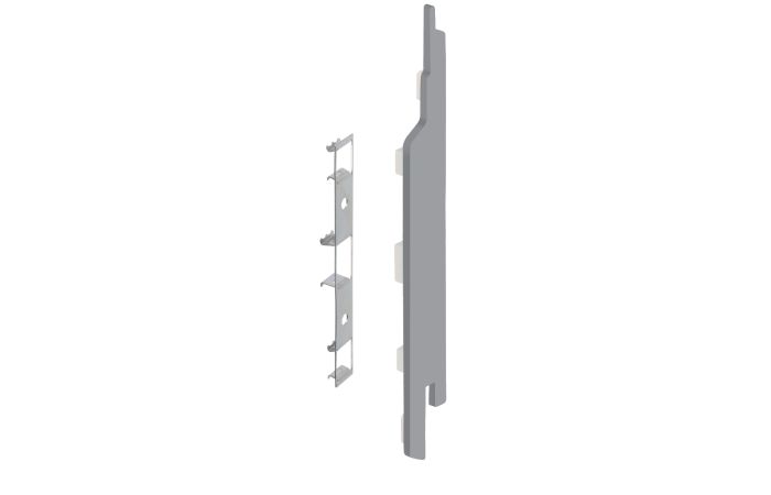 Eindkap+connector rechts voor 2814 (5st) - Grijs classic nerf