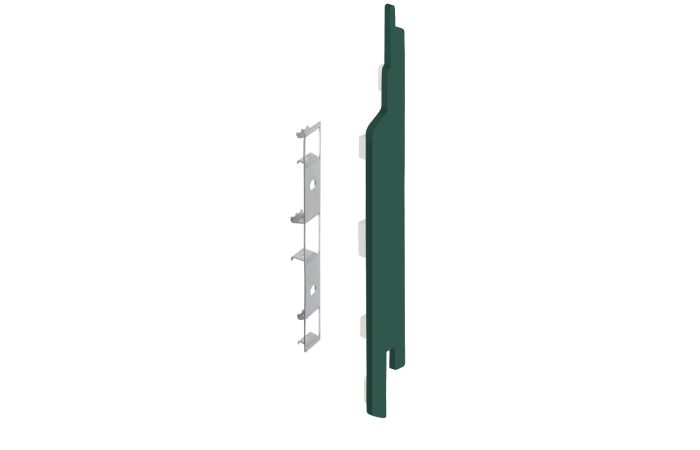 Eindkap+connector rechts voor 2814 (5st) - Mosgroen classic nerf