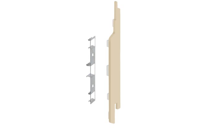 Eindkap+connector rechts voor 2814 (5st) - Licht ivoor classic nerf