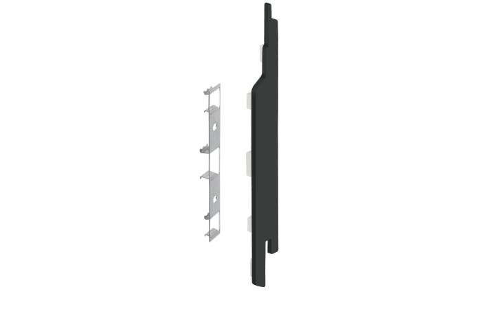 Eindkap+connector rechts voor 2814 (5st) - Zwart classic nerf